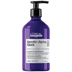 L'Oréal Professionnel Keratin Alpha Sleek Shampoo 500ml bottle