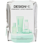 DESIGNME GLOSS.ME Mini Reflection Kit with travel-size hydrating shampoo, conditioner, hair oil and hair mask