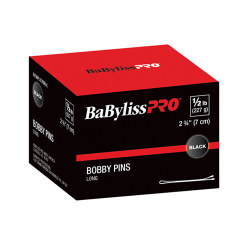 BabylisPro Box Black Crimped Bobby Pins 1/2lb