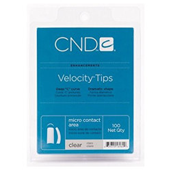 Creative Nail Design Clear Velocity tips Assorted