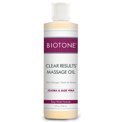 BIOTONE Clear Results Massage Oil 8OZ