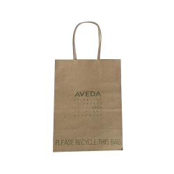 Aveda Small Paper Shopping Bag