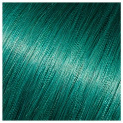 Babe I-Tip 18" Straight Hair Extensions #Teal Peggy
