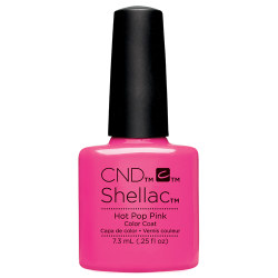 CND Shellac Hot Pop Pink UV Color Coat