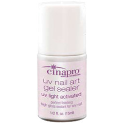 1/2OZ UV NAIL ART GEL SEALER CINAPRO