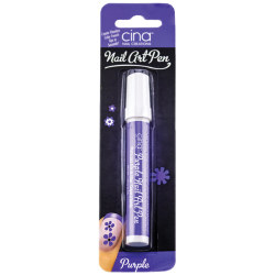 NAIL ART PEN PURPLE CINAPRO PROFESSIONAL