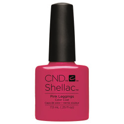 PINK LEGGINGS SHELLAC UV COLOR COAT CND