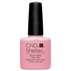 BLUSH TEDDY SHELLAC UV COLOR COAT CND