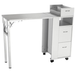 D-2051 FOLDABLE MANICURE TABLE GOLEDN DE