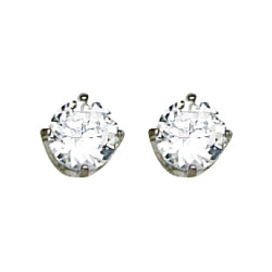 Inverness 5mm CZ PP #181 Earring