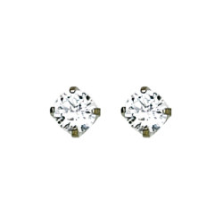 Inverness 3mm CZ PP #54 Earring