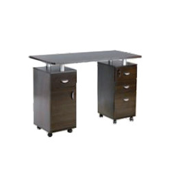 Golden Devon (OS) Manicure Table (Brown)