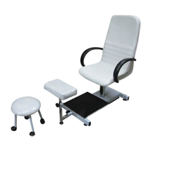 Golden Devon (OS) D-22302 pedicure Chair with stool (White)