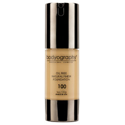 Bodyography #100 Light/Neutral Natural Finish Foundation 1oz