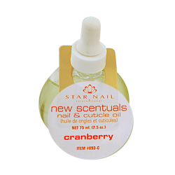2.5OZ CRANBERRY CUTICLE OIL STAR NAIL