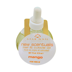 2.5OZ MANGO CUTICLE OIL STAR NAIL