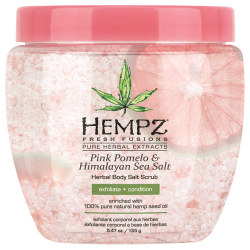 Hempz Pink Pomelo and Himalayan Sea Salt Herbal Body Salt Scrub 5.67oz