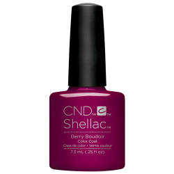 BERRY BOUDOIR SHELLAC UV COLOR COAT CND