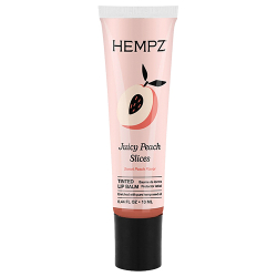 Hempz Juicy Peach Slices Tinted Lip Balm 0.44oz