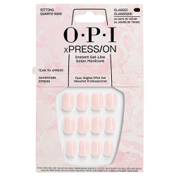 OPI xPRESS/ON Sitting Quartz-side Short Square Press-On Nails 30/PK