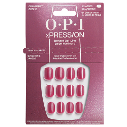 OPI xPRESS/ON Cranberry Cosmo Short Square Press-On Nails 30/PK