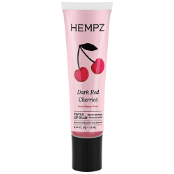 Hempz Dark Red Cherries Tinted Lip Balm 0.44oz