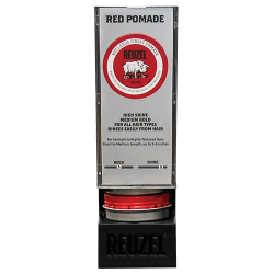Reuzel Red Pomade Gravity Feed Display (116.08 Retail Value)