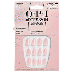 OPI xPRESS/ON Let It Glitter Extra Short Almond Press-On Nails 30/PK