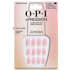 OPI xPRESS/ON Glaze for Daze Extra Short Almond Press-On Nails 30/PK