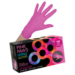 Framar Pink Paws Small 100/box