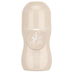 Hempz Koa & Sweet Almond Smoothing Roll-on Herbal Body Dry Oil 2.7oz