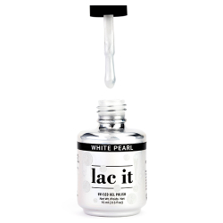 15ML WHITE PEARL LAC-IT GEL POLISH ENVOG