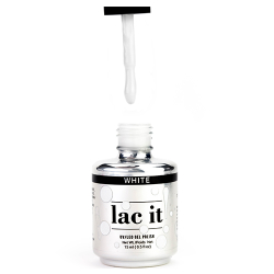 15ML WHITE LAC-IT GEL POLISH ENVOGUE