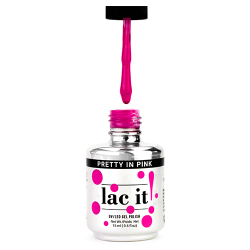 15ML PRETTY IN PINK LAC IT! GEL POLISH
