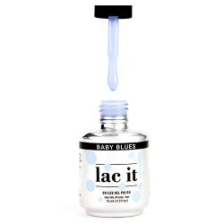 15ML BABY BLUES LAC IT! GEL POLISH ENVOG