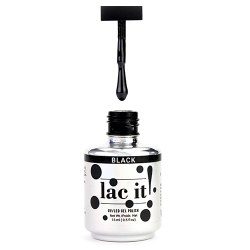 15ML BLACK LAC IT! GEL POLISH ENVOGUE