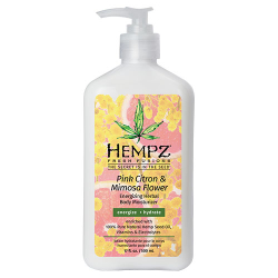 Hempz Pink Citron & Mimosa Flower Energizing Herbal Body Moisturizer 17oz