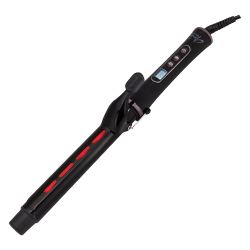 Aria Beauty Salon Series Salon Pro Infrared Curling Iron 1" Black