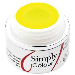 en Vogue Neon Yellow Simply Colour Gels 5ml