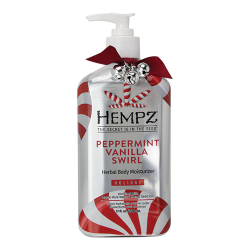 Hempz Peppermint Vanilla Swirl Herbal Body Moisturizer 17oz
