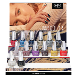 OPI Infinite Shine 14pc “Ground Yourself In Color” Display