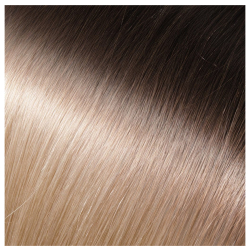 Babe Hand Tied Weft Extension 22.5in Straight Ombre #12/600 Gabby