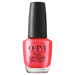 OPI Nail Laquer Left Your Texts on Red