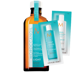 Moroccanoil Treatment Light 100ml with Free Color Care Sampler