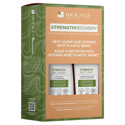 Biolage x PlasticBank Strength Recovery Earth Kit Duo ($43.20 Retail Value)
