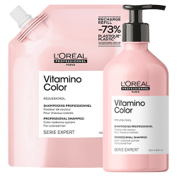 L'Oréal Professionnel Série Expert Vitamino Color Shampoo Retail Refill Bundle ($86 Retail Value)