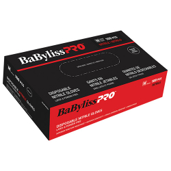 BaBylissPro Powder Free Nitrile Gloves Medium (100)