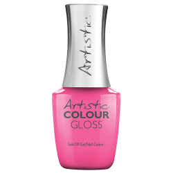 Artistic Colour Gloss Soak Off Gel Nail Colour Bubblegum Blast 15ml