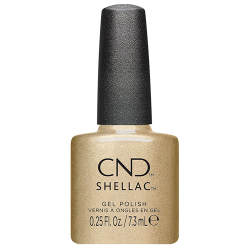 CND Shellac Gel Polish Gold Hardware