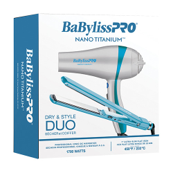 BabylissPro Nano Titanium Dry & Style Duo ($316 Retail Value)
